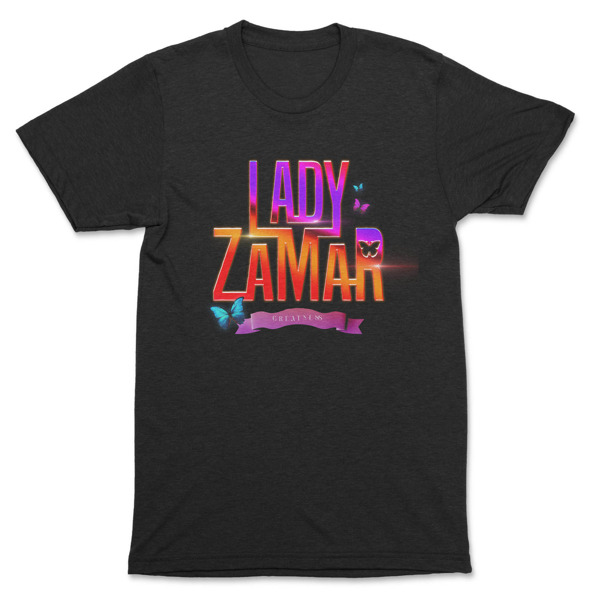 Lady Zamar - (Greatness) Unisex Crew Neck T-Shirt - OnlyArtistsOfficial