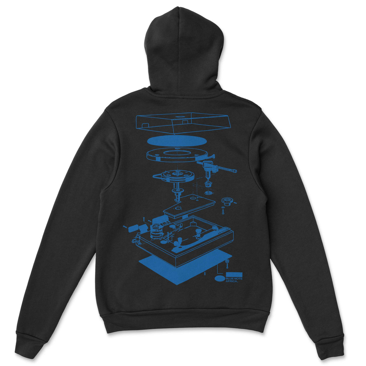 Blue Note Records - Record Unisex Black Hoodie - OnlyArtistsOfficial