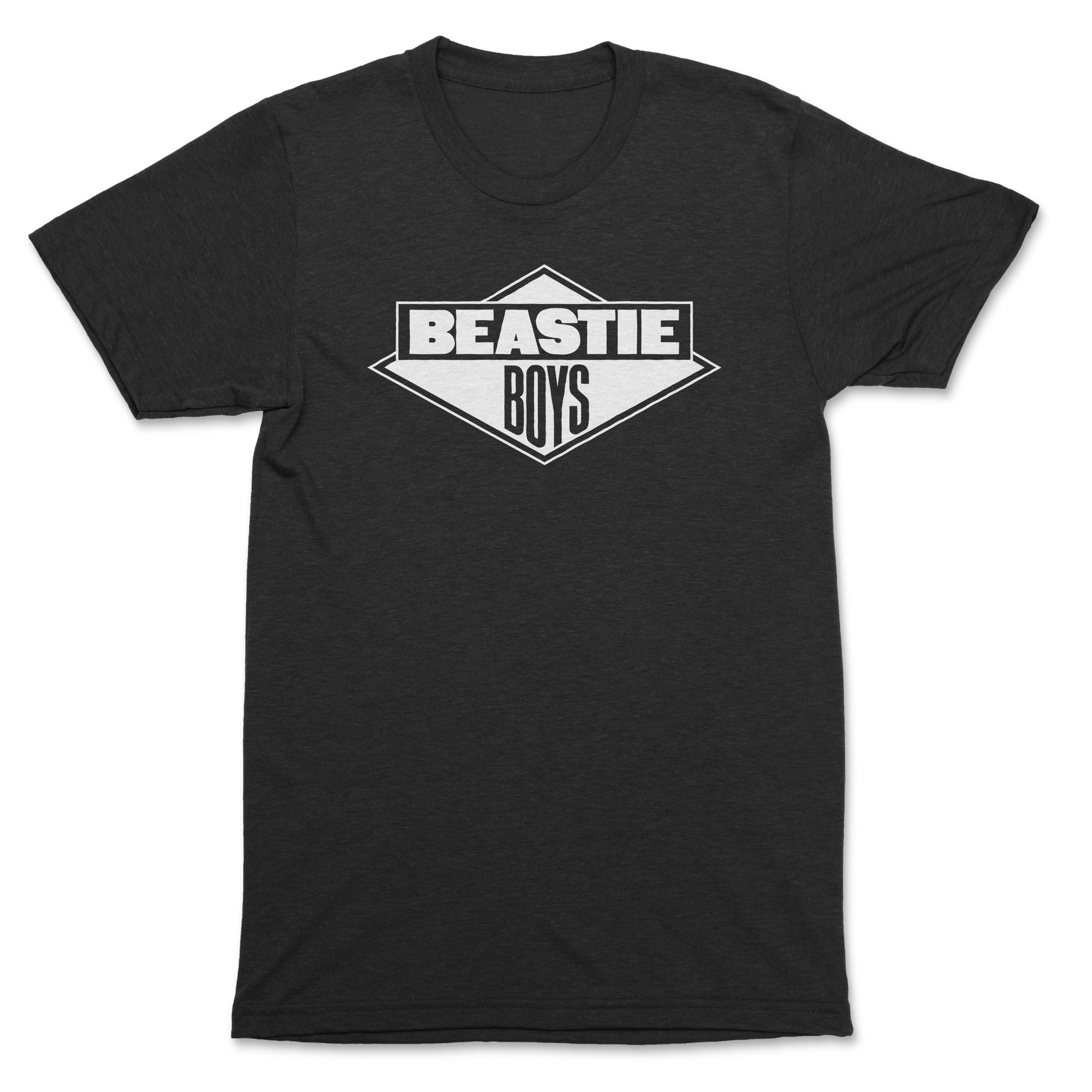 Beastie Boys - White Logo Premium Black T-Shirt - OnlyArtistsOfficial