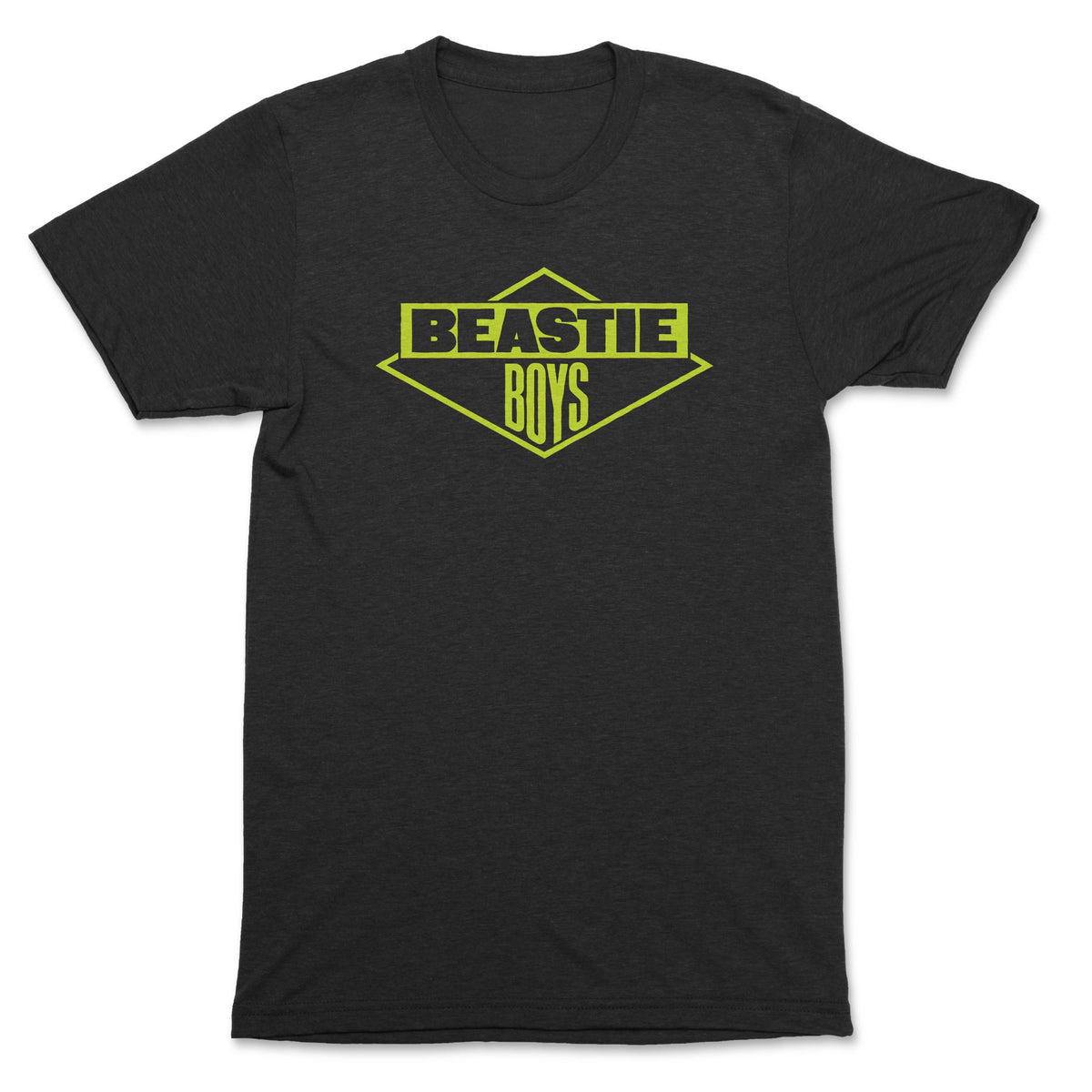 Beastie Boys - Yellow Logo Premium Black T-Shirt - OnlyArtistsOfficial