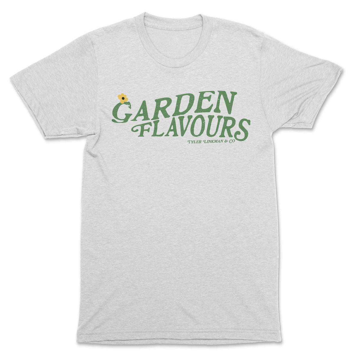 Tyler Linkman - Garden Flavours Unisex White T-Shirt - OnlyArtistsOfficial