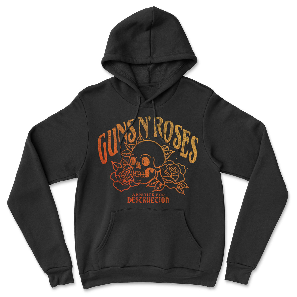 Guns n Roses - Appetite For Destruction Black Hoodie - OnlyArtistsOfficial