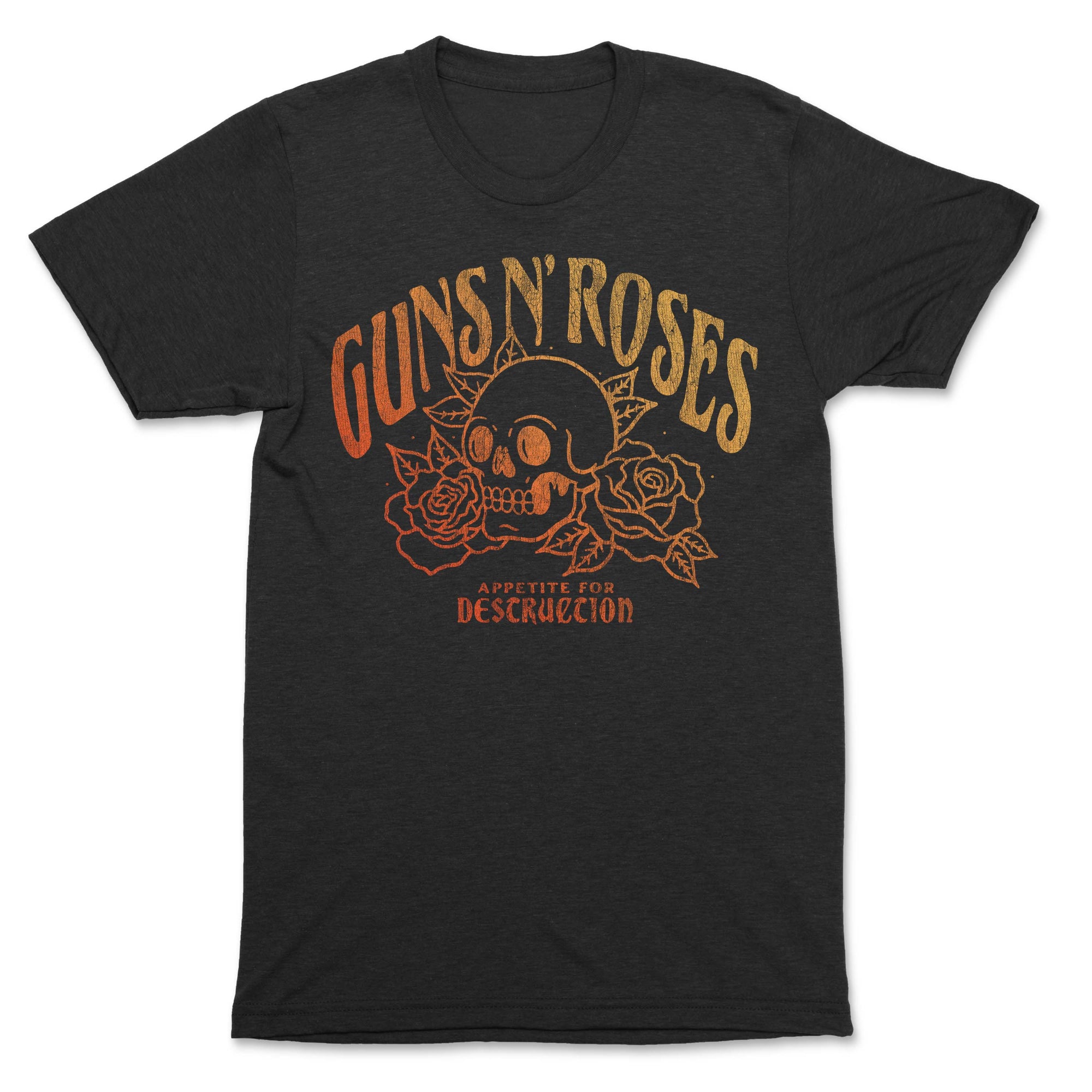 Guns n Roses - Appetite For Destruction Premium Black T-Shirt - OnlyArtistsOfficial