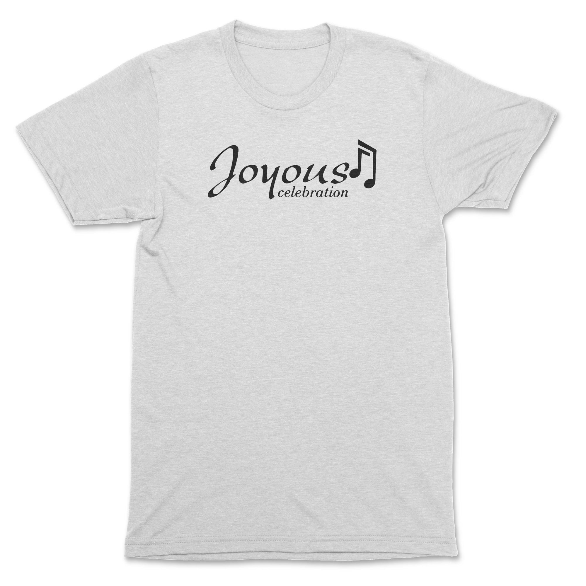 Joyous Celebration - Logo White Unisex Crew Neck T-Shirt - OnlyArtistsOfficial