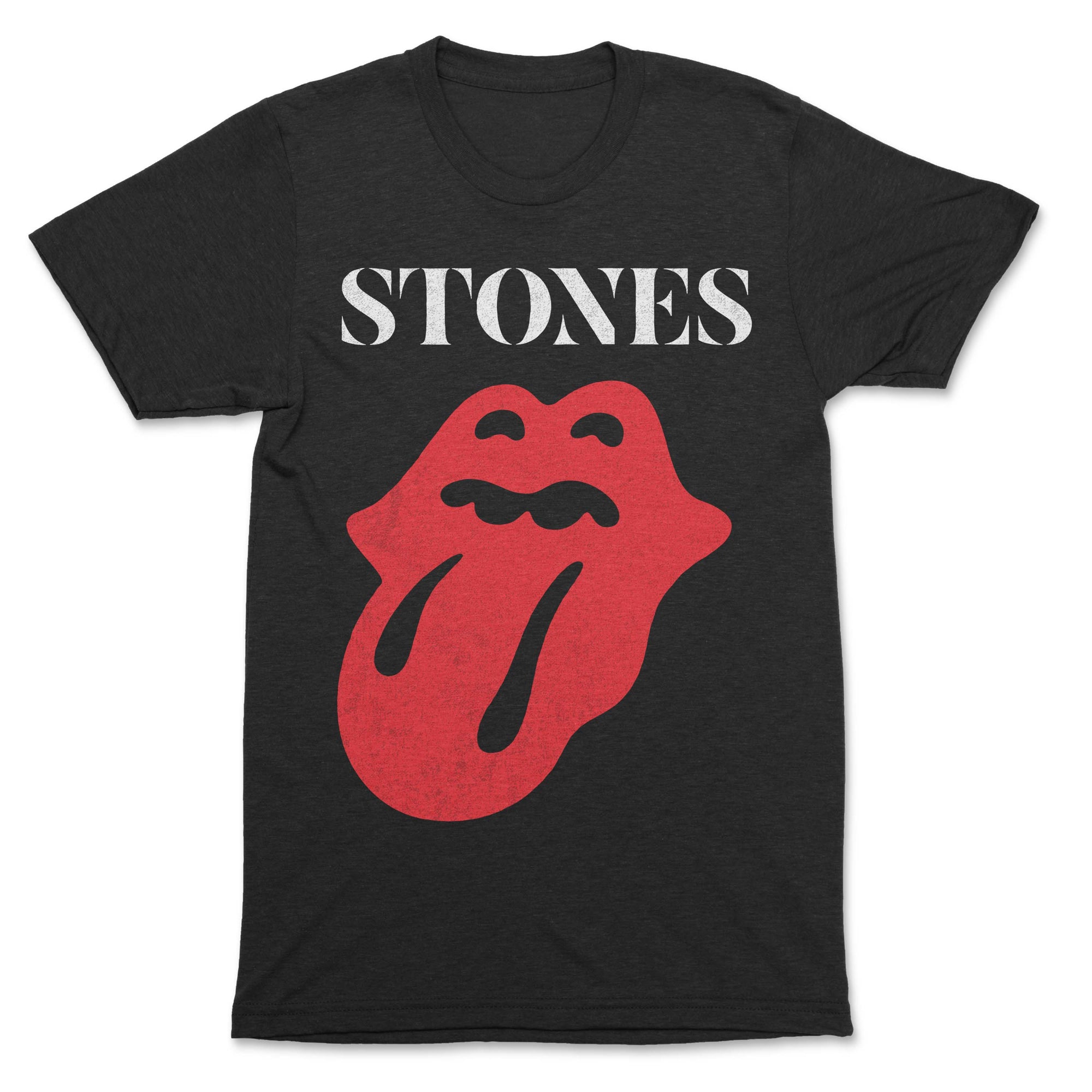 Rolling Stones - Sixty Classic Tongue Premium Black T-Shirt - OnlyArtistsOfficial