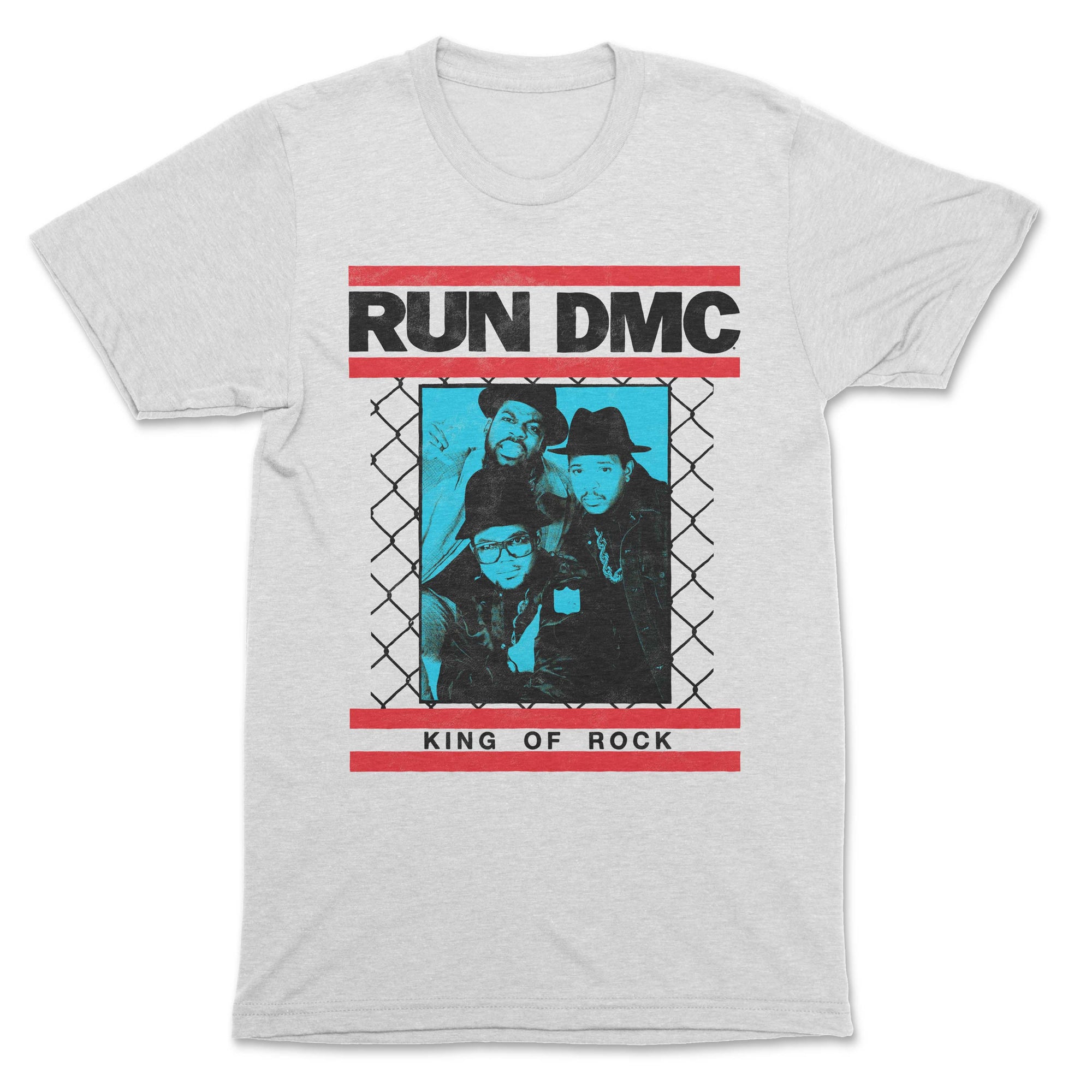 Run DMC - King Of Rock Premium White T-Shirt - OnlyArtistsOfficial
