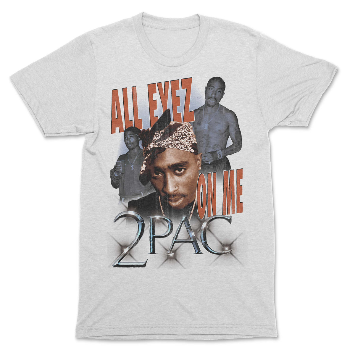 Tupac - All Eyez on me Premium White T-Shirt - OnlyArtistsOfficial